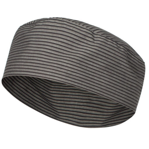 Gorro de cocinero redondo rayado - Imagen 2