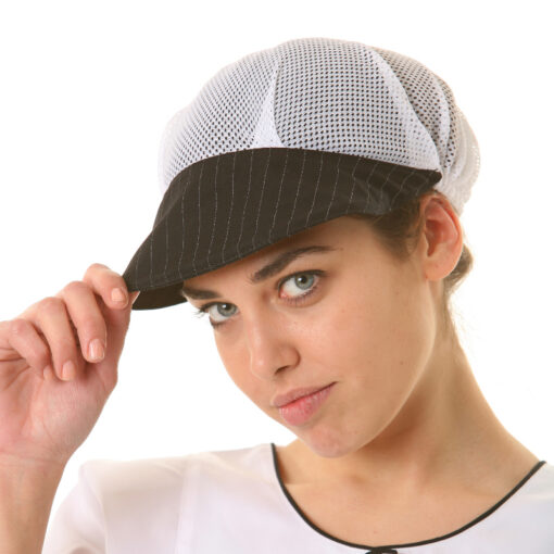 Cofia con visera combinada