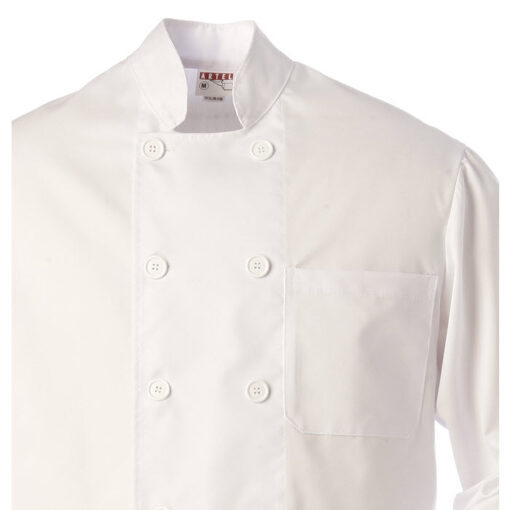 Chaqueta de cocina blanca para colectivos - Imagen 3