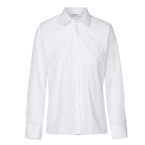 Blusa blanca manga larga