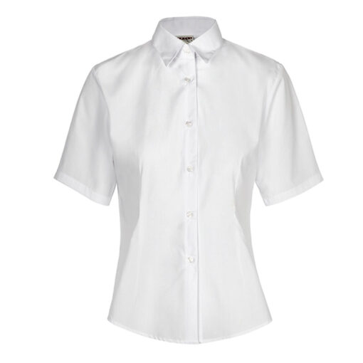 Blusa entallada blanca