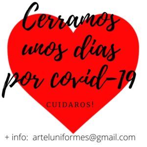 Cerramos unos dias por covid-19